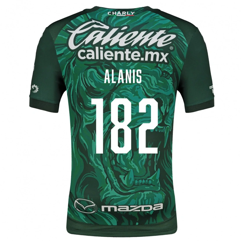 Danxen Kinder Alejandro Alanís #182 Grün Schwarz Heimtrikot Trikot 2026/27 T-Shirt Österreich