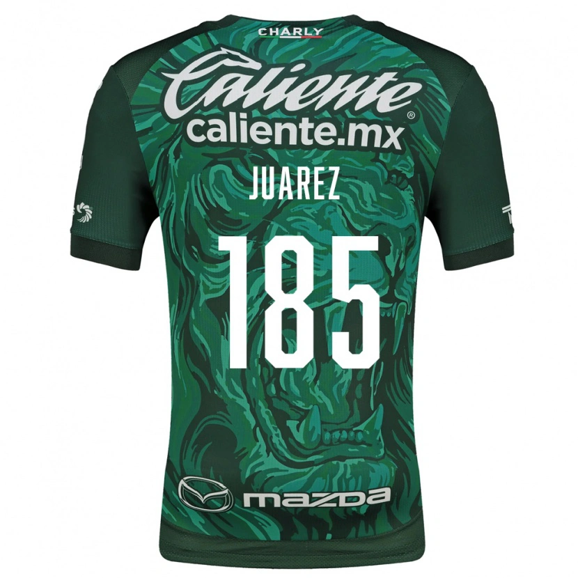 Danxen Kinder Moisés Juárez #185 Grün Schwarz Heimtrikot Trikot 2026/27 T-Shirt Österreich