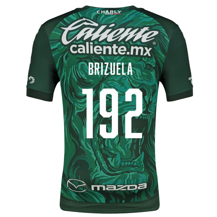 Danxen Kinder Juan Brizuela #192 Grün Schwarz Heimtrikot Trikot 2026/27 T-Shirt Österreich