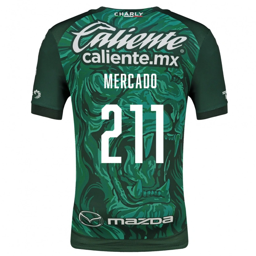 Danxen Kinder Diego Mercado #211 Grün Schwarz Heimtrikot Trikot 2026/27 T-Shirt Österreich