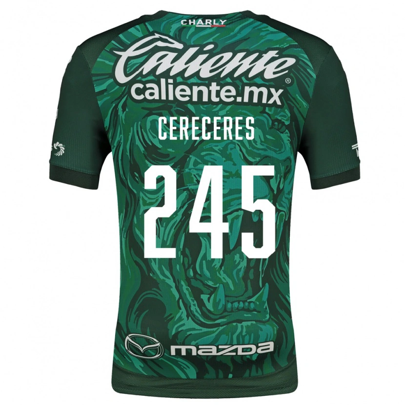 Danxen Kinder Thomas Cereceres #245 Grün Schwarz Heimtrikot Trikot 2026/27 T-Shirt Österreich