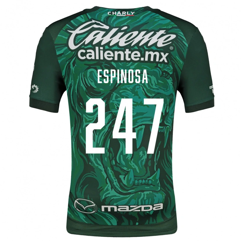 Danxen Kinder Issac Espinosa #247 Grün Schwarz Heimtrikot Trikot 2026/27 T-Shirt Österreich