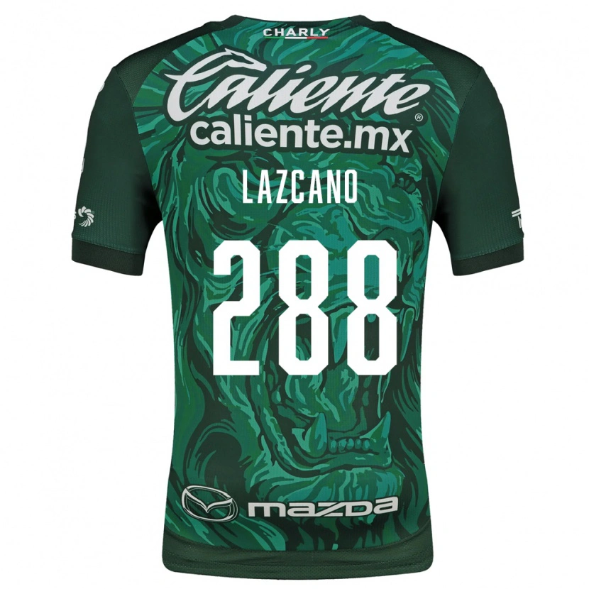 Danxen Kinder Evan Lazcano #288 Grün Schwarz Heimtrikot Trikot 2026/27 T-Shirt Österreich