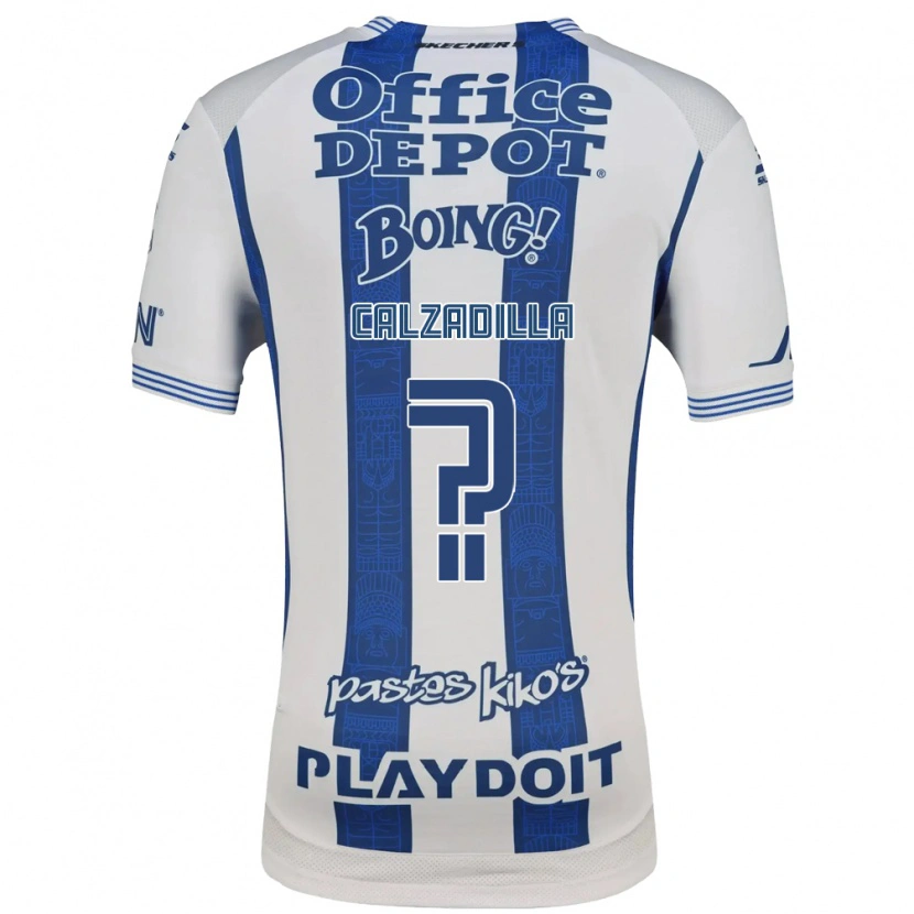Danxen Kinder Luis Calzadilla #0 Weiß Marineblau Heimtrikot Trikot 2026/27 T-Shirt Österreich