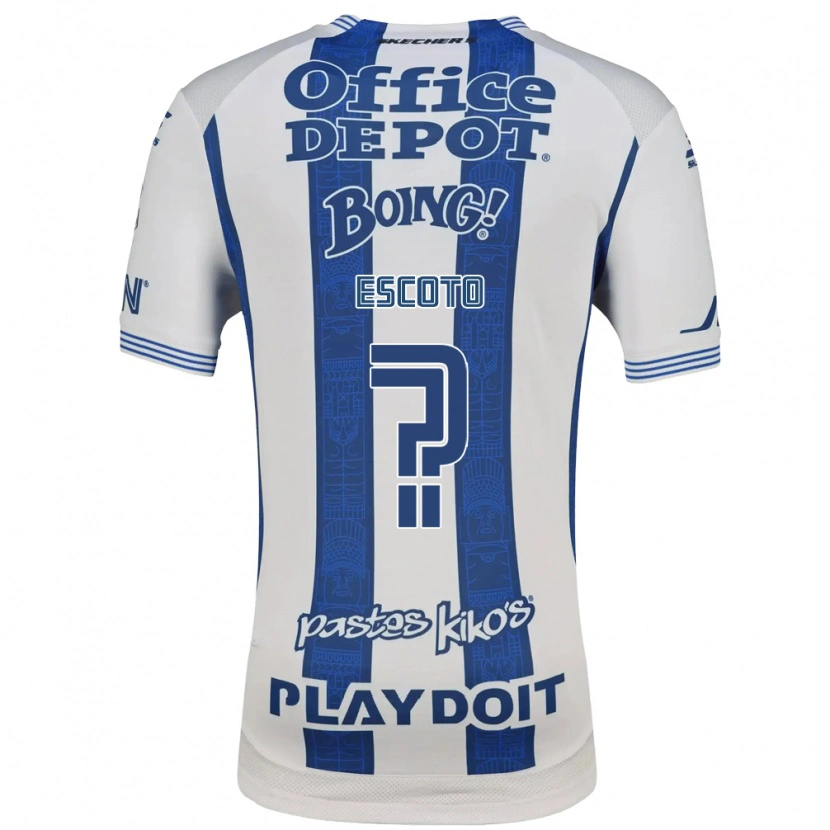 Danxen Kinder Alan Escoto #0 Weiß Marineblau Heimtrikot Trikot 2026/27 T-Shirt Österreich