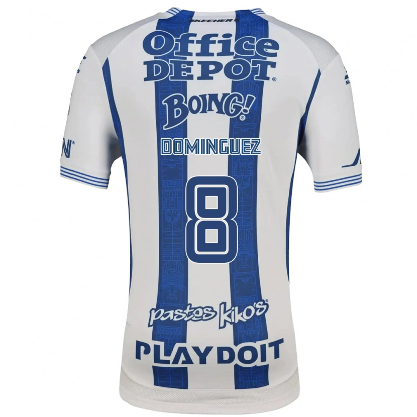 Danxen Kinder Alexéi Domínguez #8 Weiß Marineblau Heimtrikot Trikot 2026/27 T-Shirt Österreich