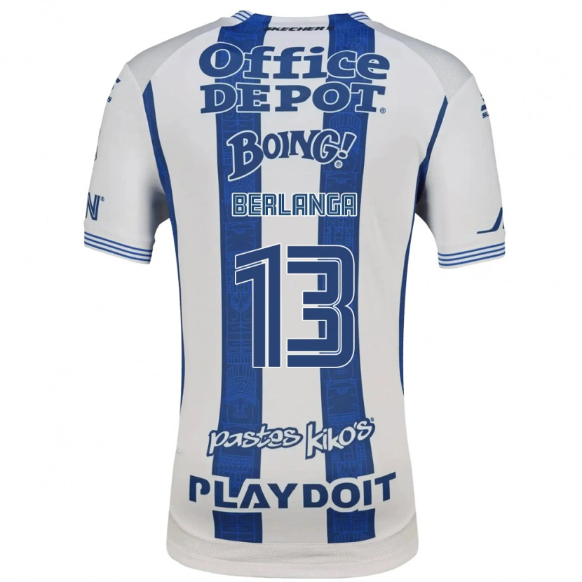 Danxen Kinder Jorge Berlanga #13 Weiß Marineblau Heimtrikot Trikot 2026/27 T-Shirt Österreich