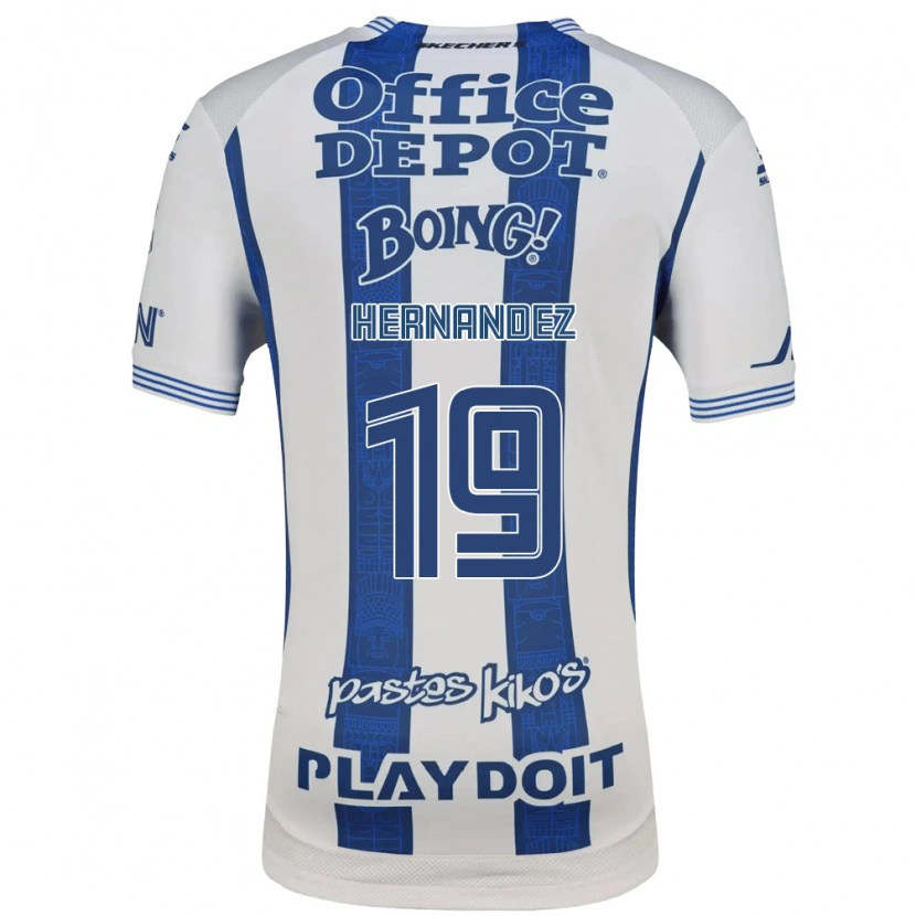 Danxen Kinder Illian Hernández #19 Weiß Marineblau Heimtrikot Trikot 2026/27 T-Shirt Österreich