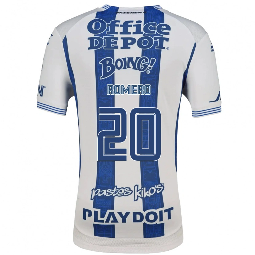 Danxen Kinder Tamara Romero #20 Weiß Marineblau Heimtrikot Trikot 2026/27 T-Shirt Österreich