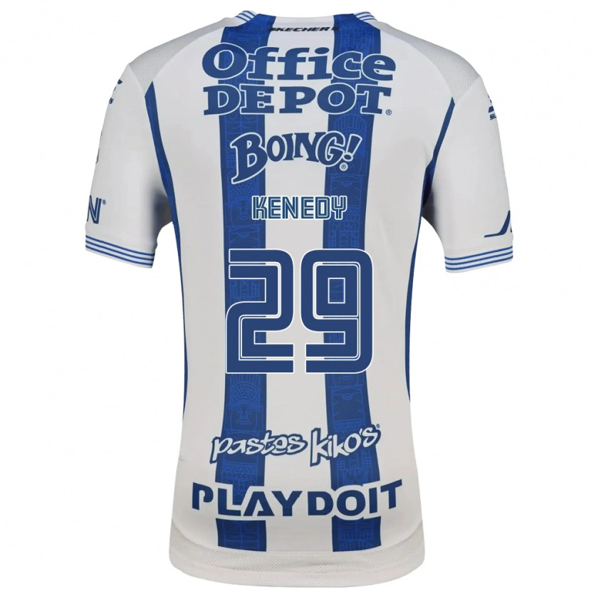 Danxen Kinder Robert Kenedy Nunes Do #29 Weiß Marineblau Heimtrikot Trikot 2026/27 T-Shirt Österreich