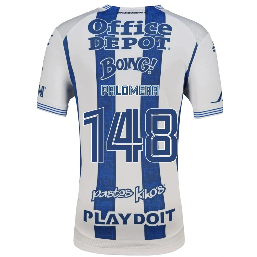 Danxen Kinder Hugo Palomera #148 Weiß Marineblau Heimtrikot Trikot 2026/27 T-Shirt Österreich