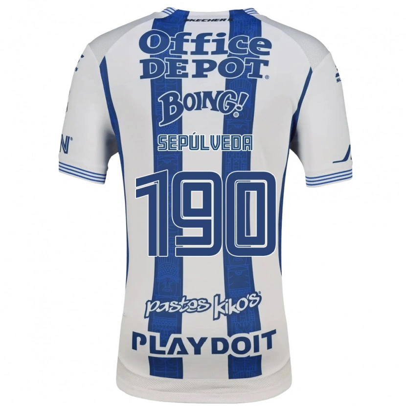 Danxen Kinder Jeremy Sepúlveda #190 Weiß Marineblau Heimtrikot Trikot 2026/27 T-Shirt Österreich