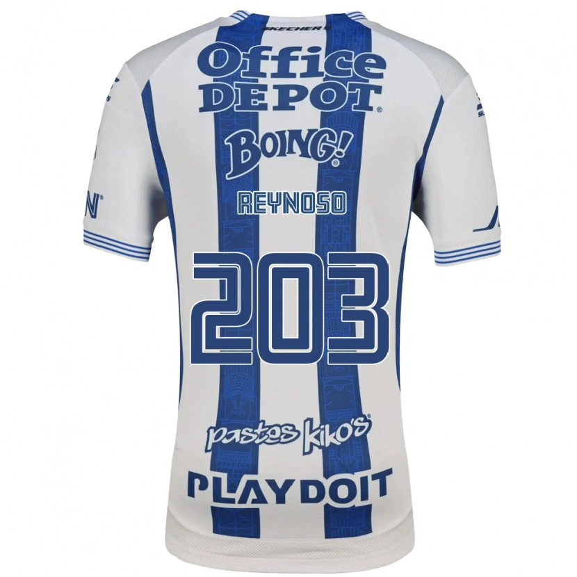Danxen Kinder Braulio Reynoso #203 Weiß Marineblau Heimtrikot Trikot 2026/27 T-Shirt Österreich