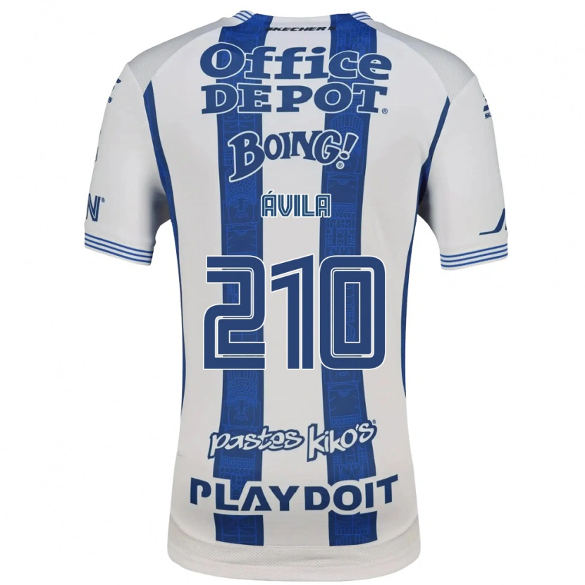 Danxen Kinder Pedro Ávila #210 Weiß Marineblau Heimtrikot Trikot 2026/27 T-Shirt Österreich