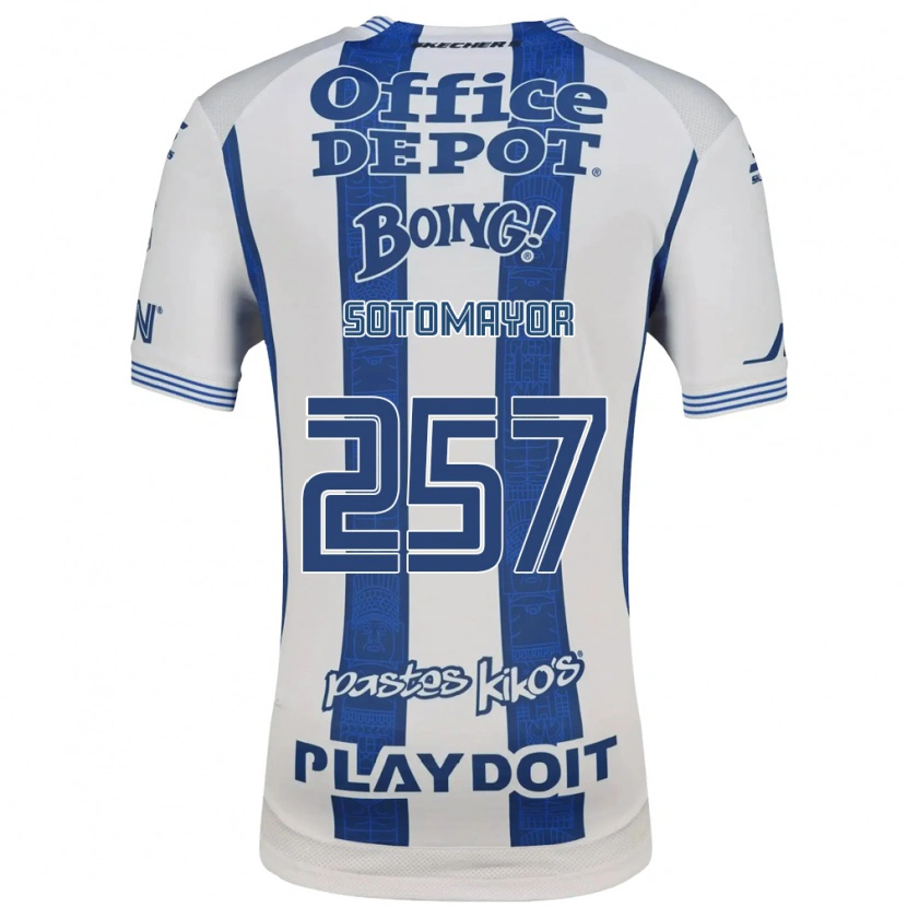 Danxen Kinder Jacob Sotomayor #257 Weiß Marineblau Heimtrikot Trikot 2026/27 T-Shirt Österreich