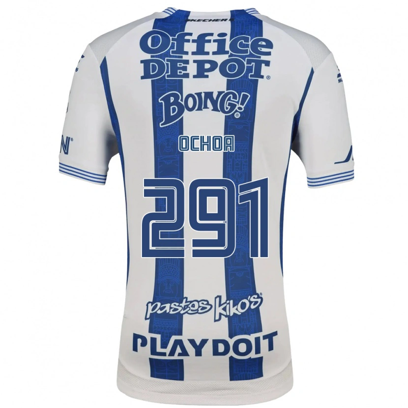 Danxen Kinder Matteo Ochoa #291 Weiß Marineblau Heimtrikot Trikot 2026/27 T-Shirt Österreich
