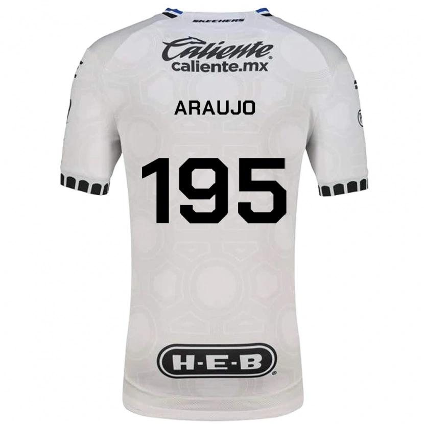 Danxen Kinder Diego Araujo #195 Weiß Schwarz Blau Heimtrikot Trikot 2026/27 T-Shirt Österreich