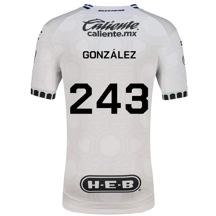Danxen Kinder Leonardo González #243 Weiß Schwarz Blau Heimtrikot Trikot 2026/27 T-Shirt Österreich
