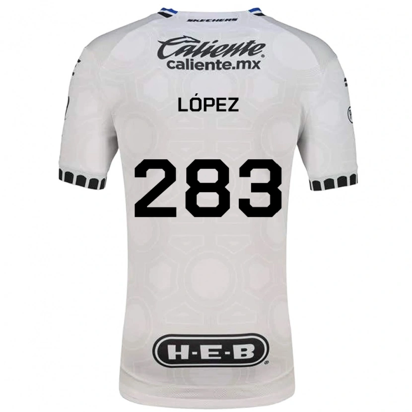 Danxen Kinder Ángel López #283 Weiß Schwarz Blau Heimtrikot Trikot 2026/27 T-Shirt Österreich