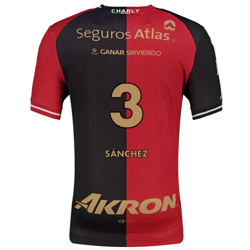Danxen Kinder Jorge Sánchez #3 Rot Schwarz Braun Heimtrikot Trikot 2026/27 T-Shirt Österreich