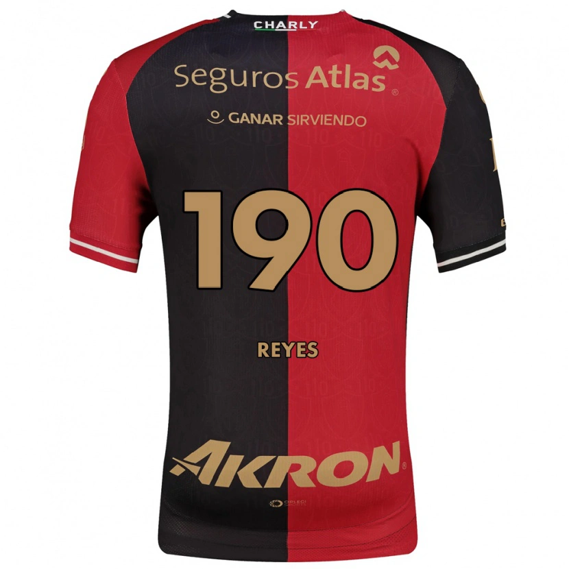 Danxen Kinder Óscar Reyes #190 Rot Schwarz Braun Heimtrikot Trikot 2026/27 T-Shirt Österreich