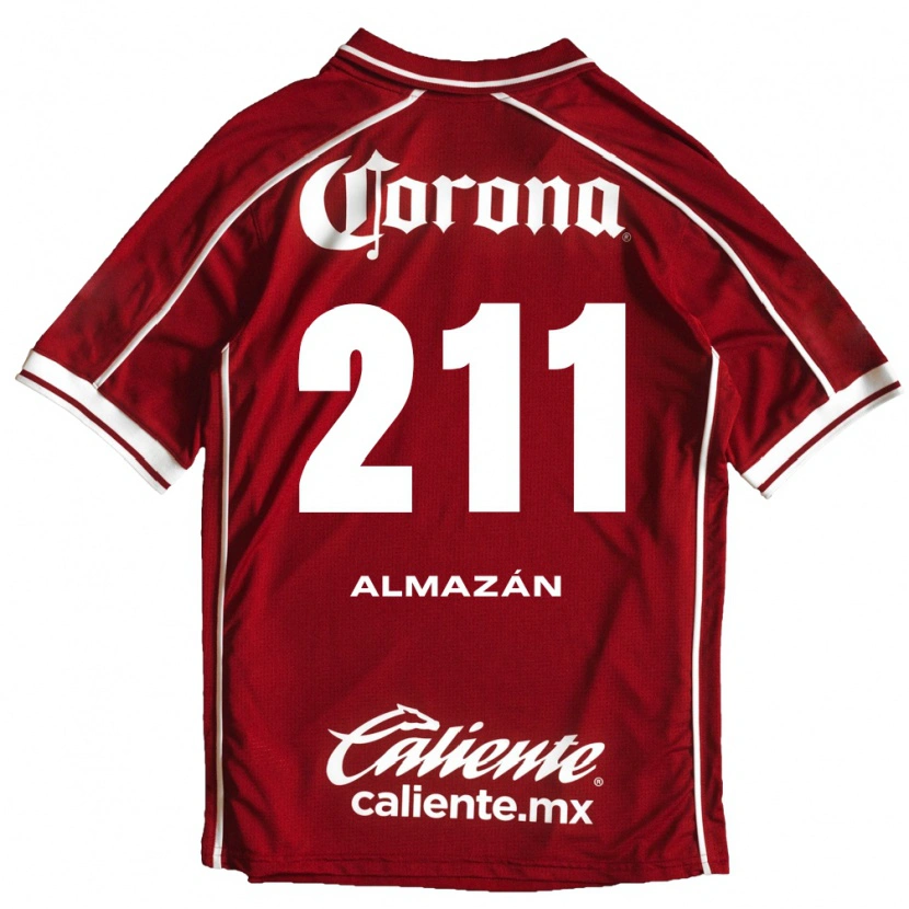 Danxen Kinder Fernando Almazán #211 Weiß Rot Heimtrikot Trikot 2026/27 T-Shirt Österreich