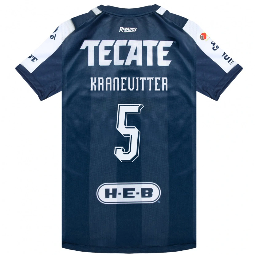 Danxen Kinder Matias Kranevitter #5 Tintenblau Weiß Rot Heimtrikot Trikot 2026/27 T-Shirt Österreich