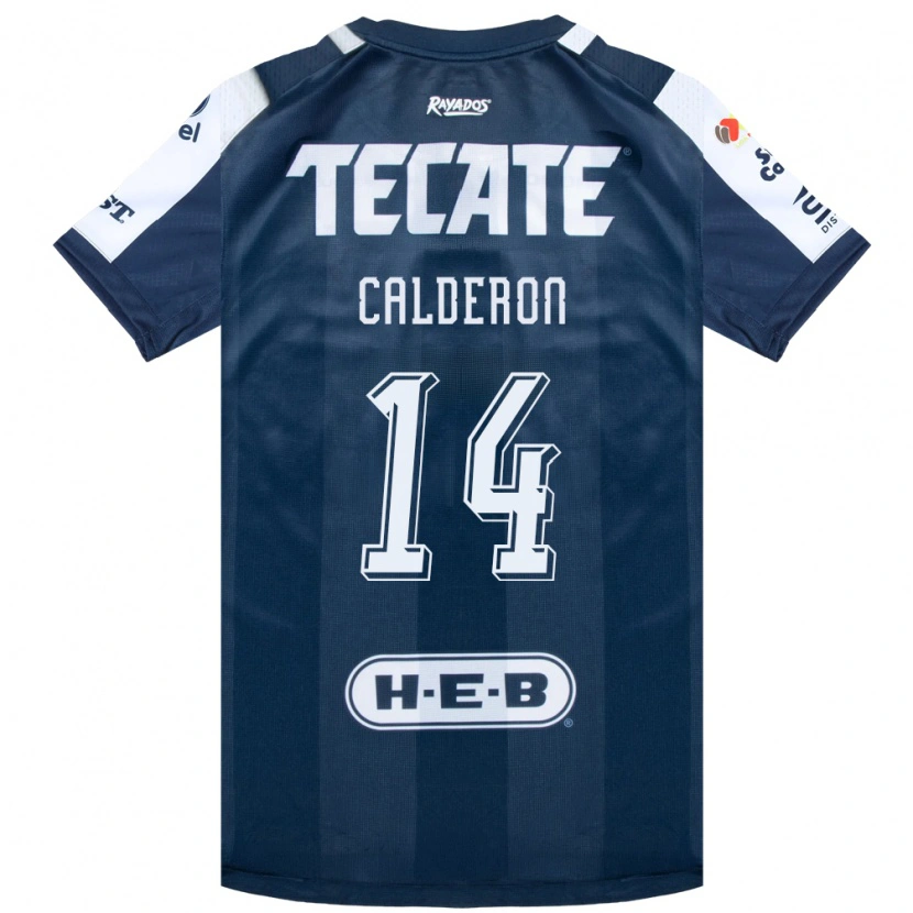 Danxen Kinder Alejandra Calderon #14 Tintenblau Weiß Rot Heimtrikot Trikot 2026/27 T-Shirt Österreich