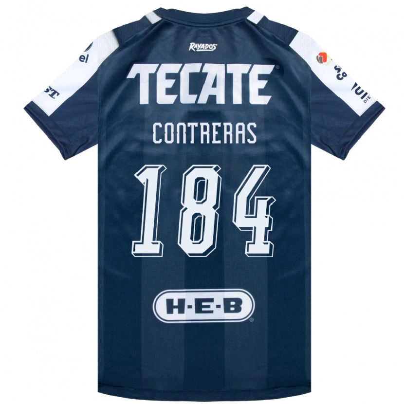 Danxen Kinder Óscar Contreras #184 Tintenblau Weiß Rot Heimtrikot Trikot 2026/27 T-Shirt Österreich