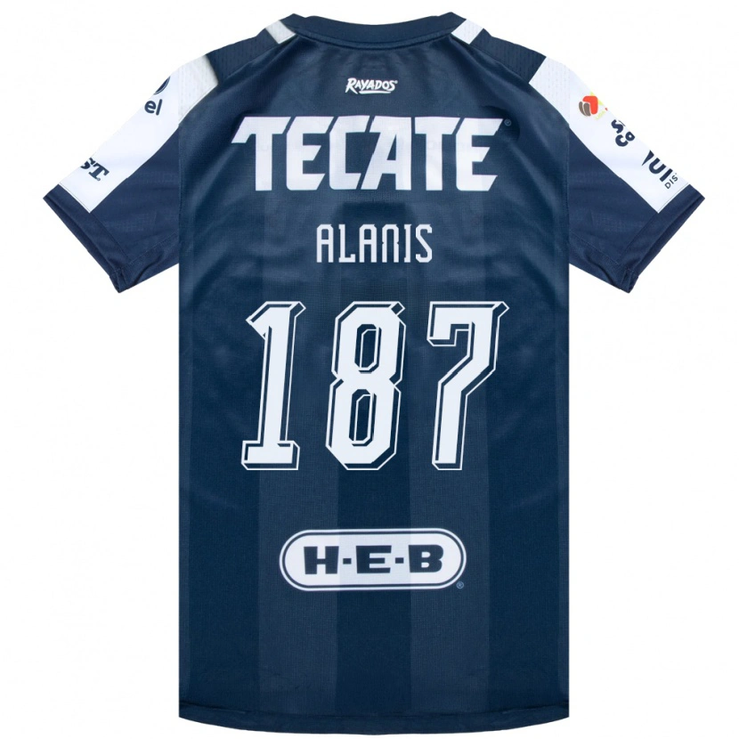 Danxen Kinder Brian Alanís #187 Tintenblau Weiß Rot Heimtrikot Trikot 2026/27 T-Shirt Österreich