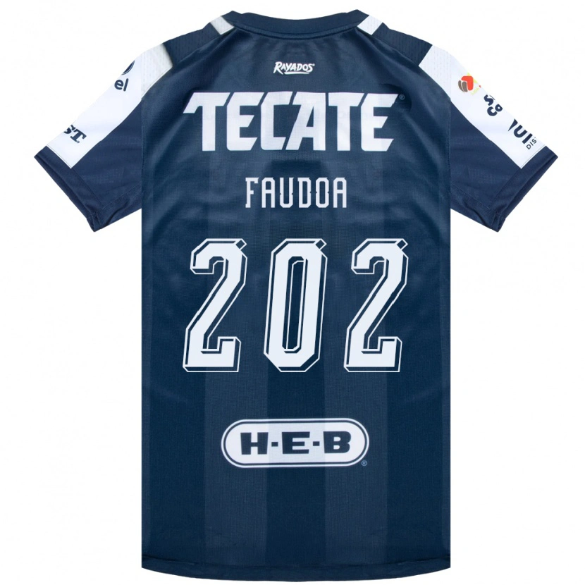 Danxen Kinder Juan Faudoa #202 Tintenblau Weiß Rot Heimtrikot Trikot 2026/27 T-Shirt Österreich