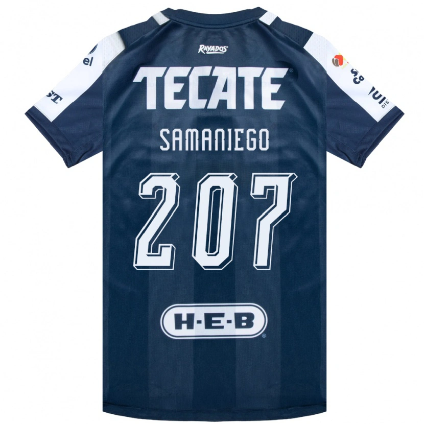 Danxen Kinder Guillermo Samaniego #207 Tintenblau Weiß Rot Heimtrikot Trikot 2026/27 T-Shirt Österreich