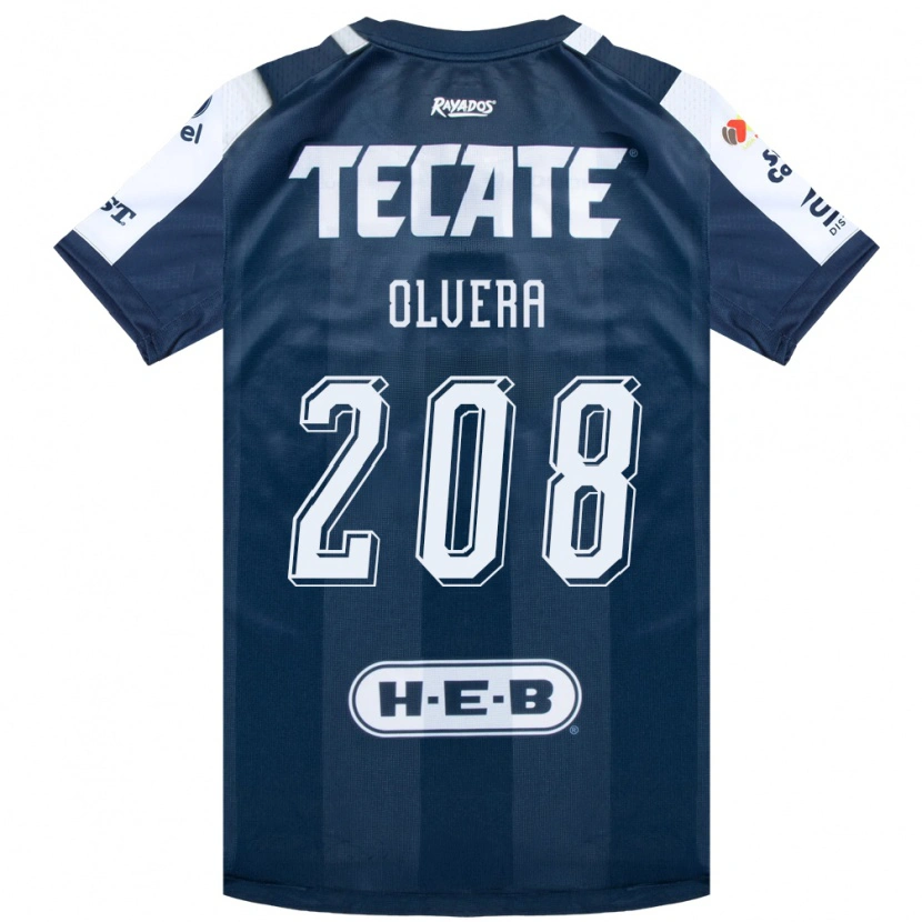 Danxen Kinder Marcelo Olvera #208 Tintenblau Weiß Rot Heimtrikot Trikot 2026/27 T-Shirt Österreich
