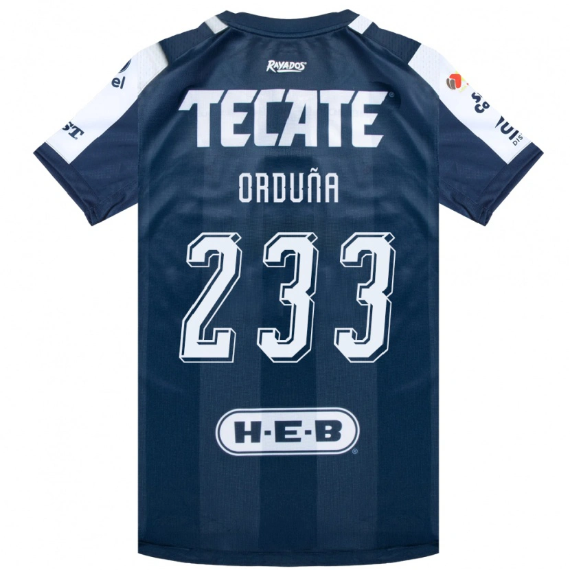 Danxen Kinder Jonathan Orduña #233 Tintenblau Weiß Rot Heimtrikot Trikot 2026/27 T-Shirt Österreich