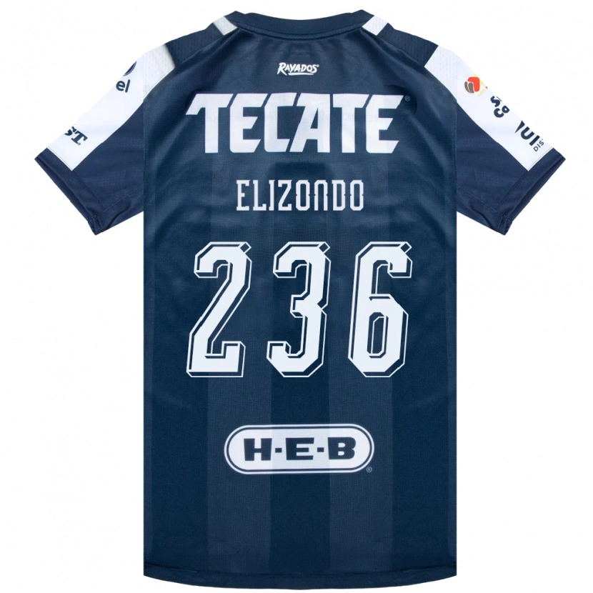 Danxen Kinder Javier Elizondo #236 Tintenblau Weiß Rot Heimtrikot Trikot 2026/27 T-Shirt Österreich