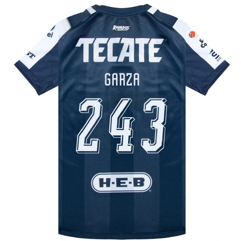 Danxen Kinder Juan Garza #243 Tintenblau Weiß Rot Heimtrikot Trikot 2026/27 T-Shirt Österreich