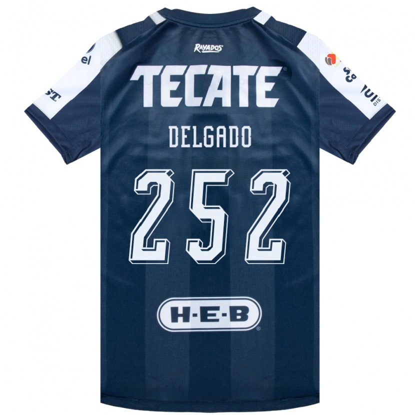 Danxen Kinder Jorge Delgado #252 Tintenblau Weiß Rot Heimtrikot Trikot 2026/27 T-Shirt Österreich