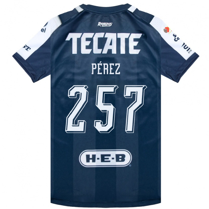 Danxen Kinder Anthony Pérez #257 Tintenblau Weiß Rot Heimtrikot Trikot 2026/27 T-Shirt Österreich