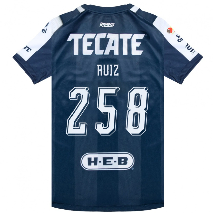 Danxen Kinder Diego Ruiz #258 Tintenblau Weiß Rot Heimtrikot Trikot 2026/27 T-Shirt Österreich