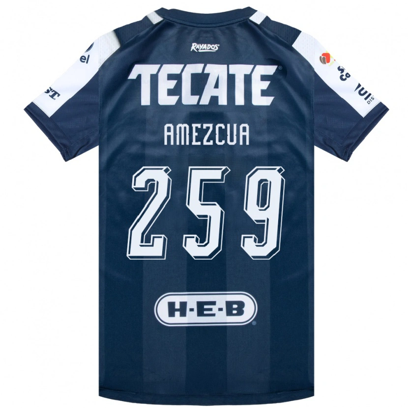 Danxen Kinder Ángel Amezcua #259 Tintenblau Weiß Rot Heimtrikot Trikot 2026/27 T-Shirt Österreich
