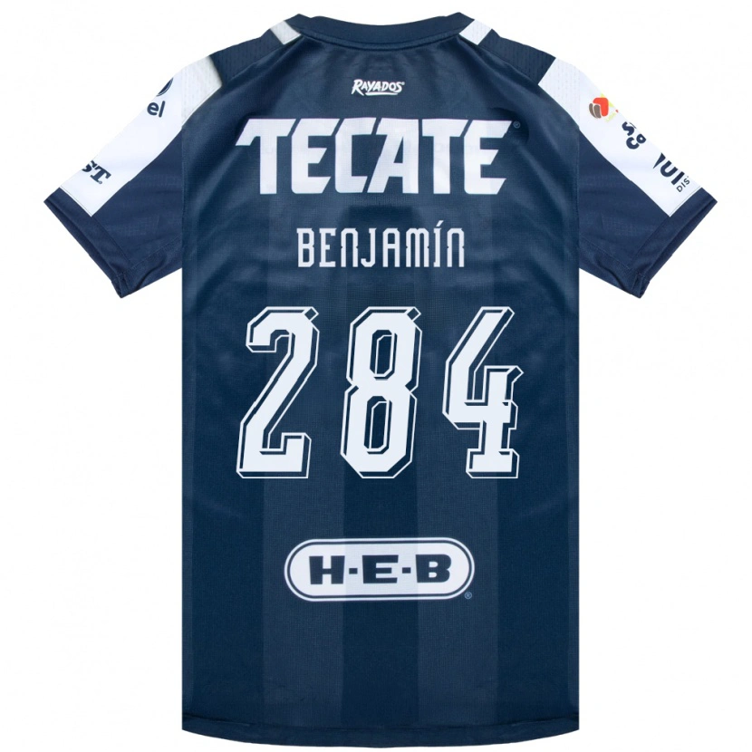 Danxen Kinder Benjamín De La Herrán #284 Tintenblau Weiß Rot Heimtrikot Trikot 2026/27 T-Shirt Österreich