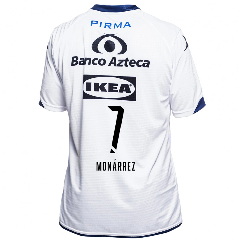 Danxen Kinder Fernando Monárrez #7 Weiß Schwarz Blau Heimtrikot Trikot 2026/27 T-Shirt Österreich