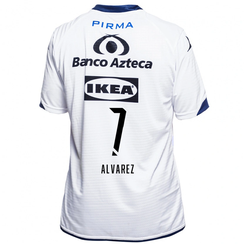Danxen Kinder Daniel Álvarez #7 Weiß Schwarz Blau Heimtrikot Trikot 2026/27 T-Shirt Österreich