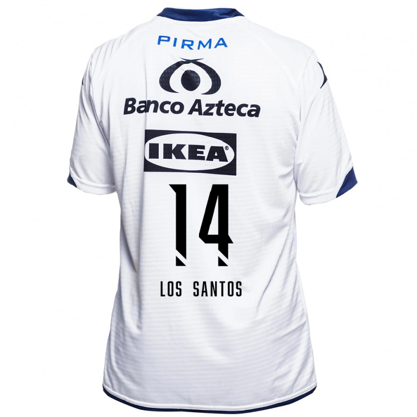 Danxen Kinder Lucas De Los Santos #14 Weiß Schwarz Blau Heimtrikot Trikot 2026/27 T-Shirt Österreich