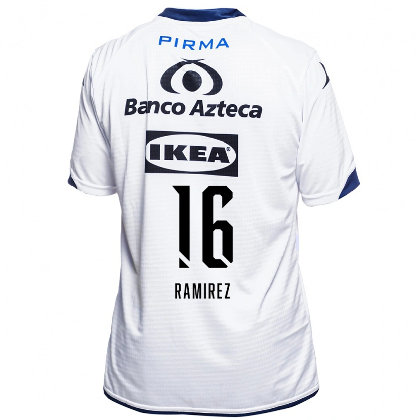Danxen Kinder Alonso Ramírez #16 Weiß Schwarz Blau Heimtrikot Trikot 2026/27 T-Shirt Österreich