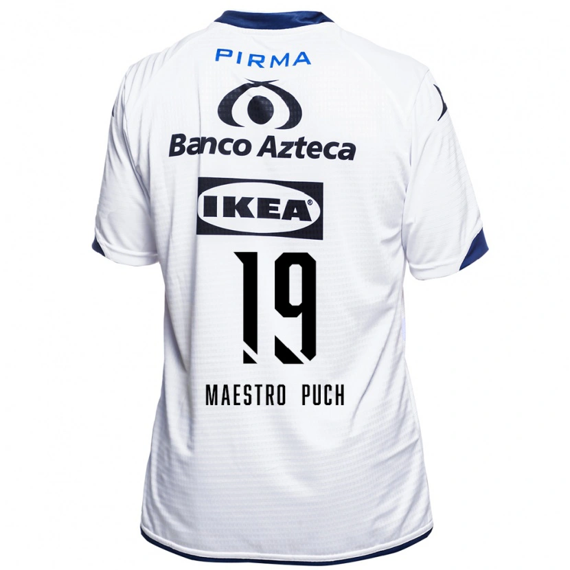 Danxen Kinder Ignacio Maestro Puch #19 Weiß Schwarz Blau Heimtrikot Trikot 2026/27 T-Shirt Österreich