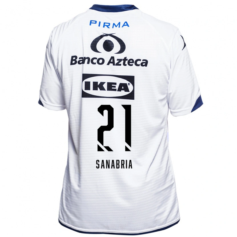 Danxen Kinder Sergio Sanabria #21 Weiß Schwarz Blau Heimtrikot Trikot 2026/27 T-Shirt Österreich