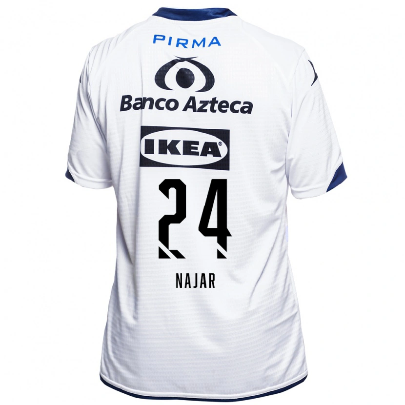 Danxen Kinder Ivonne Najar #24 Weiß Schwarz Blau Heimtrikot Trikot 2026/27 T-Shirt Österreich