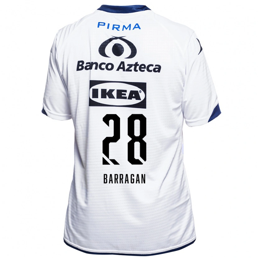 Danxen Kinder Martín Barragán #28 Weiß Schwarz Blau Heimtrikot Trikot 2026/27 T-Shirt Österreich