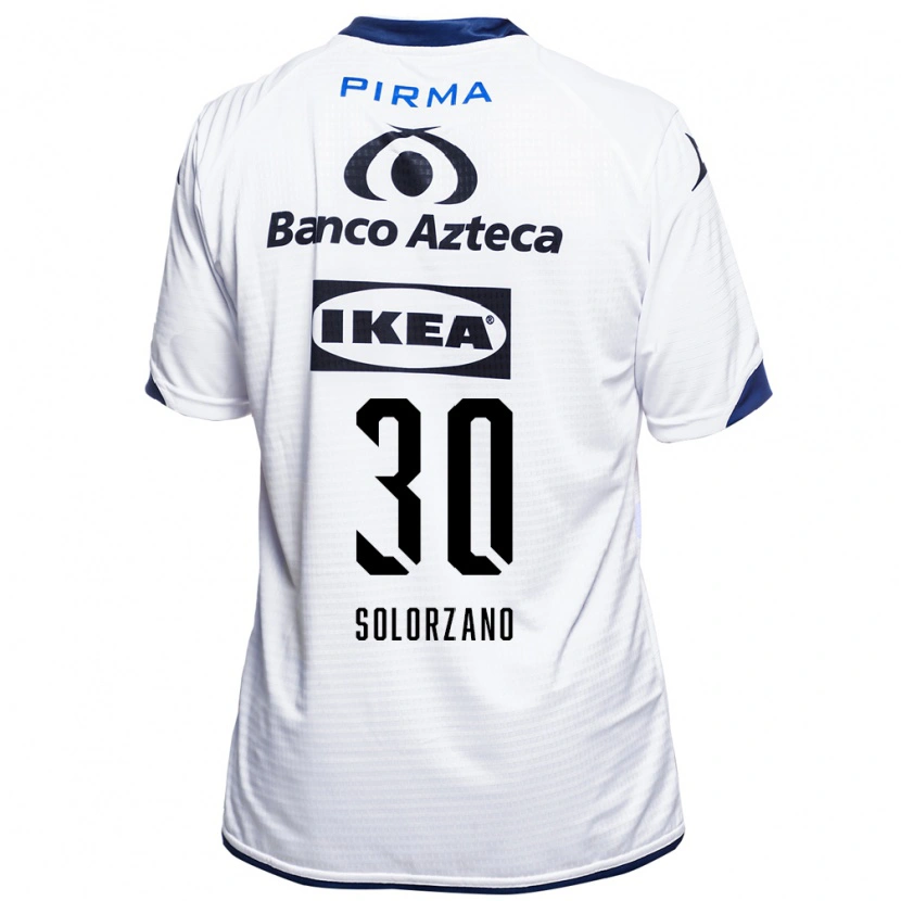 Danxen Kinder Aisha Solórzano #30 Weiß Schwarz Blau Heimtrikot Trikot 2026/27 T-Shirt Österreich